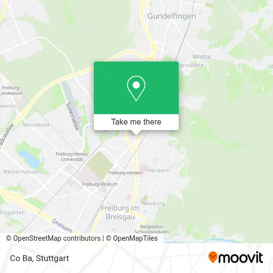 Co Ba map
