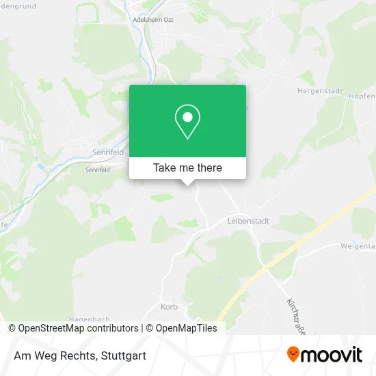 Am Weg Rechts map