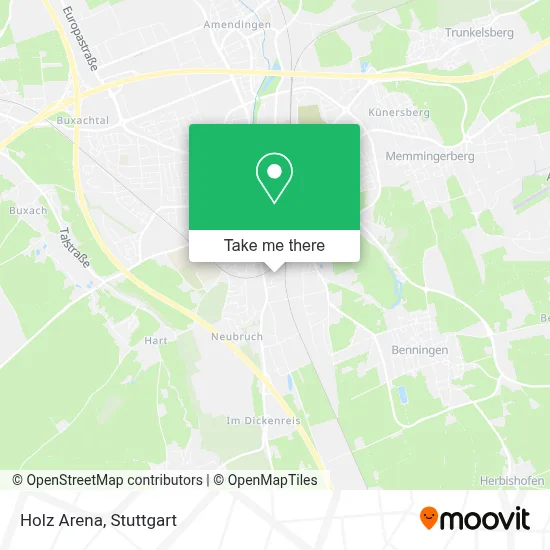 Holz Arena map