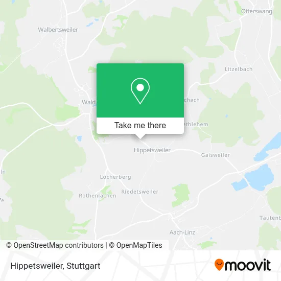 Hippetsweiler map