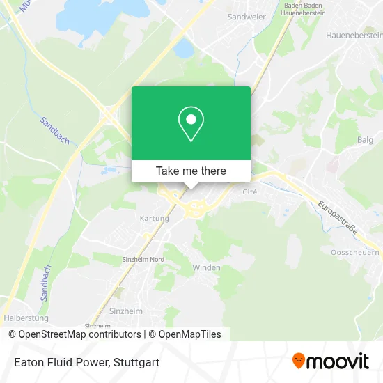 Eaton Fluid Power map