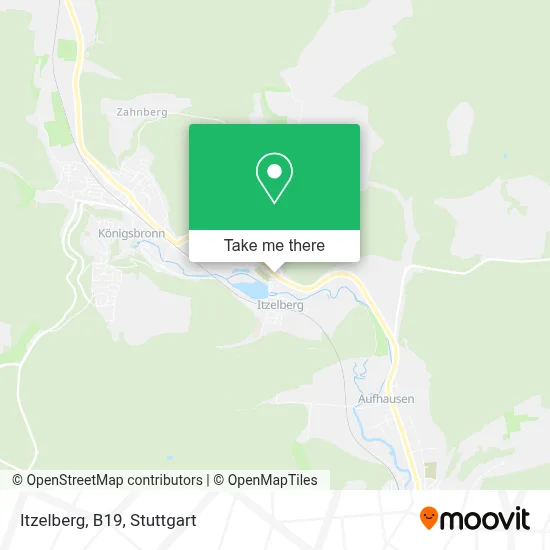 Itzelberg, B19 map