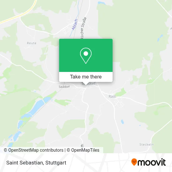 Sankt Sebastian map