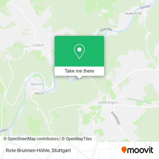 Rote-Brunnen-Höhle map