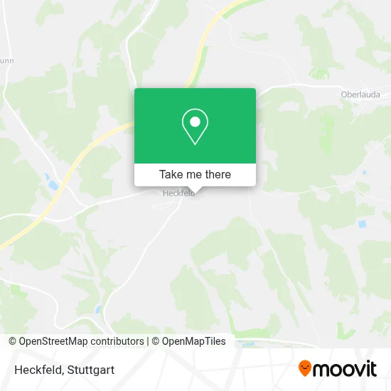 Heckfeld map