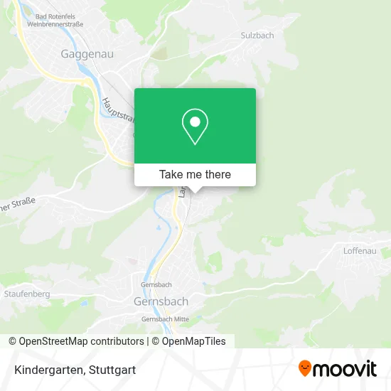 Kindergarten map