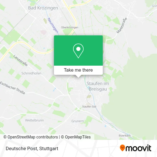 Deutsche Post map