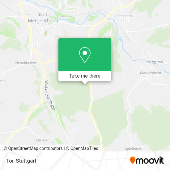 Tor map