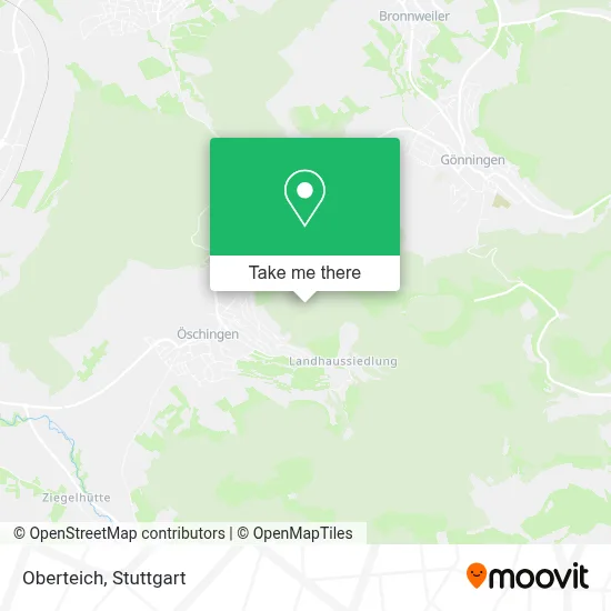 Oberteich map