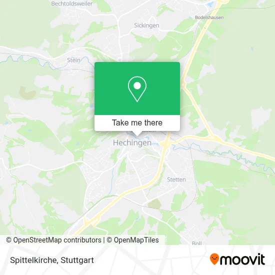 Spittelkirche map
