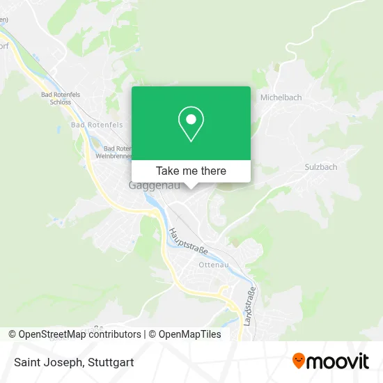Sankt Josef map