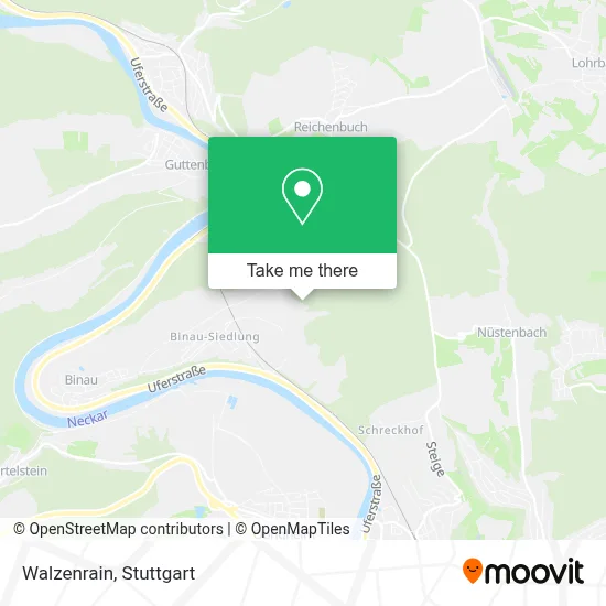 Walzenrain map
