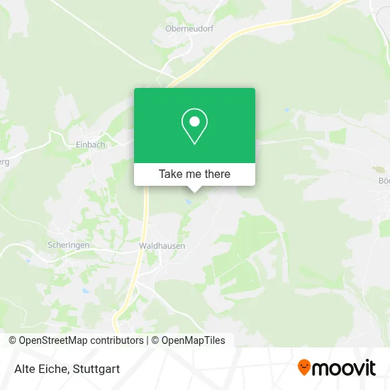 Alte Eiche map