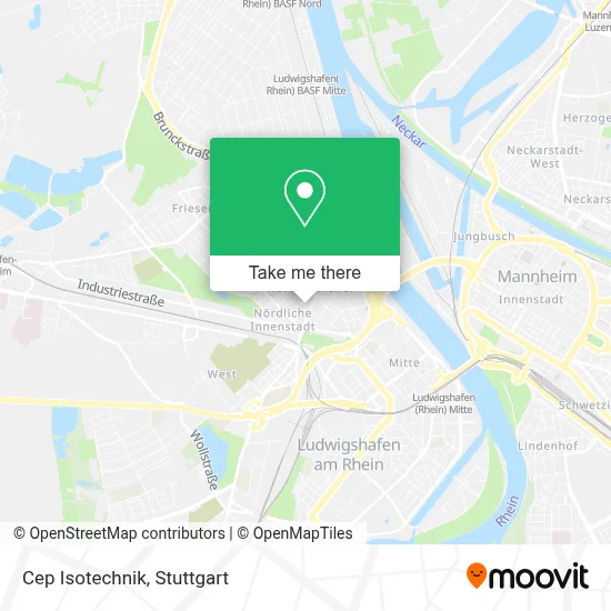 Cep Isotechnik map