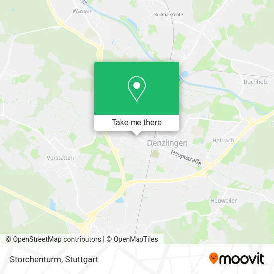 Storchenturm map