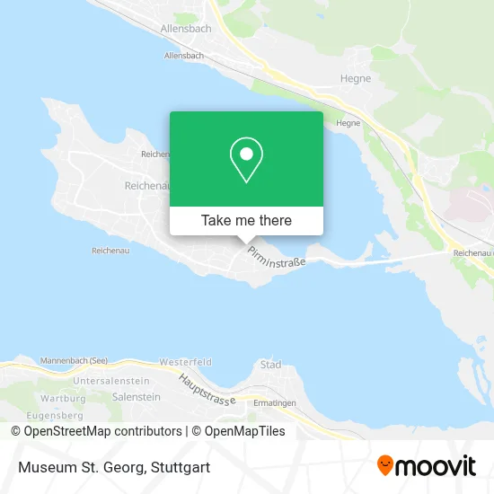 Museum St. Georg map