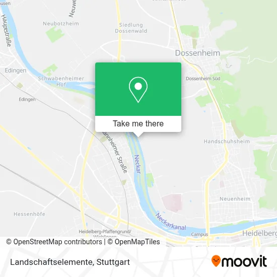 Landschaftselemente map