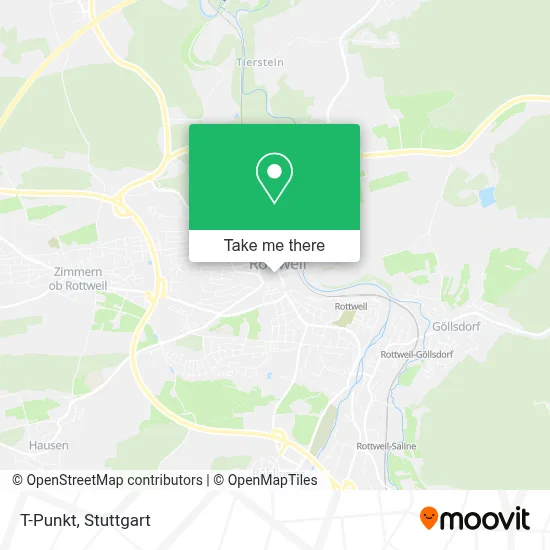 T-Punkt map