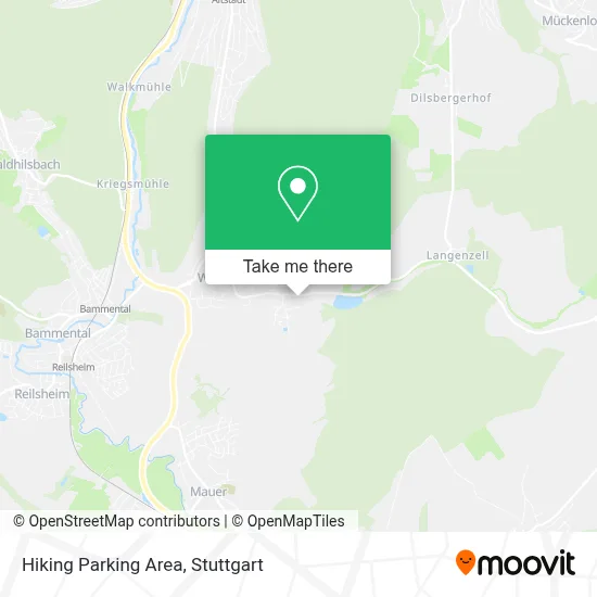 Wanderparkplatz map