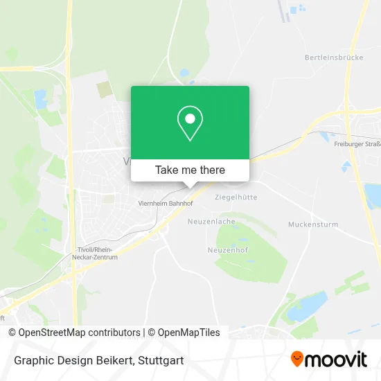 Graphic Design Beikert map