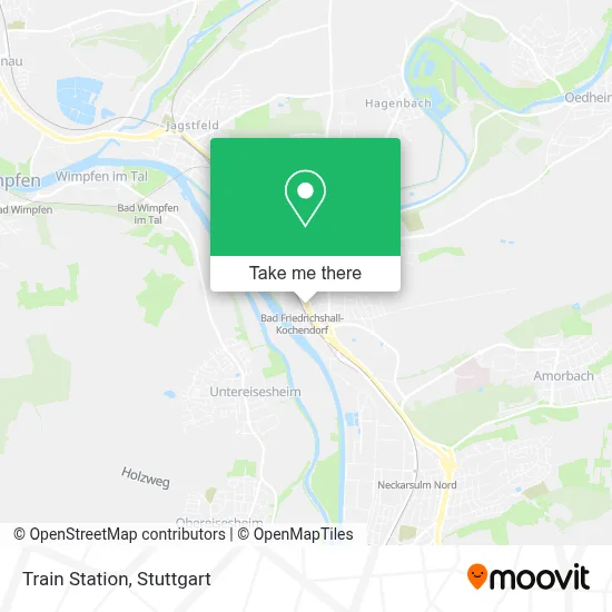 Bahnhof map