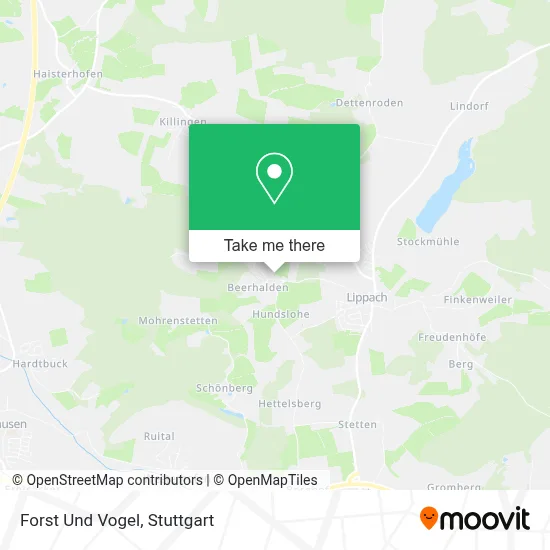 Forst Und Vogel map