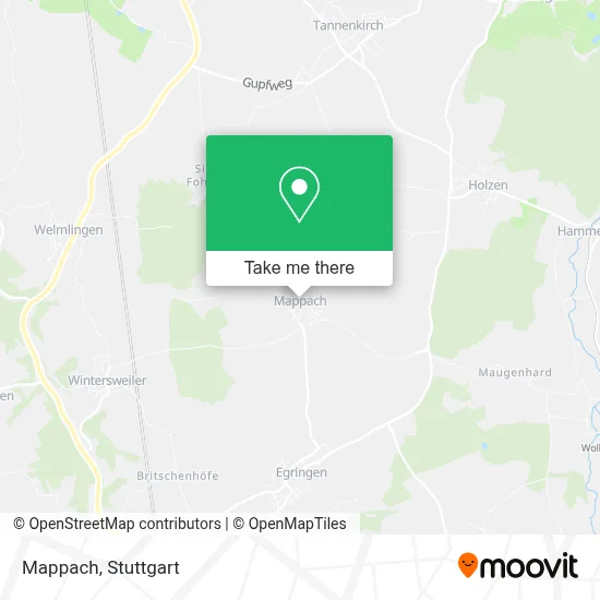 Mappach map