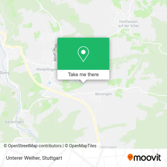 Unterer Weiher map