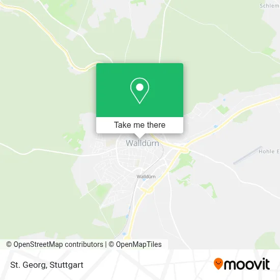 St. Georg map