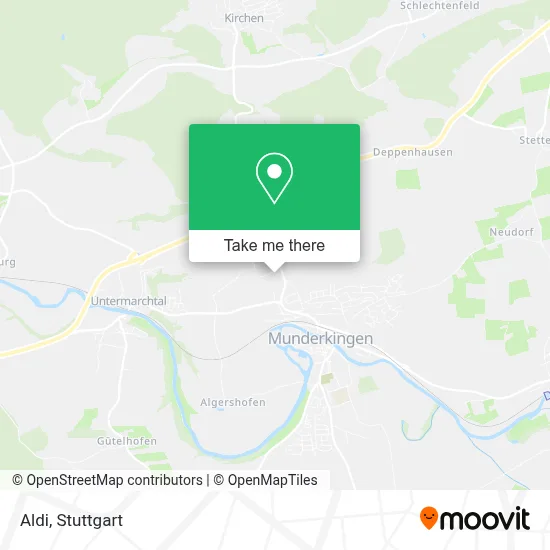 Aldi map