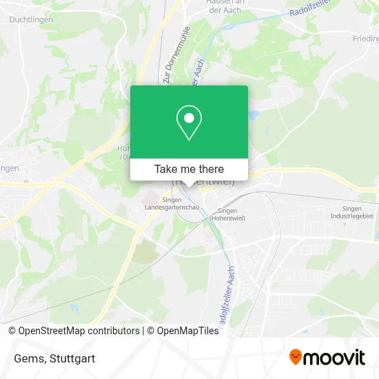 Gems map