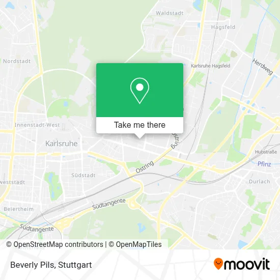 Beverly Pils map