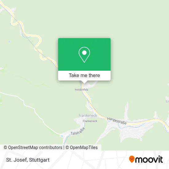 St. Josef map