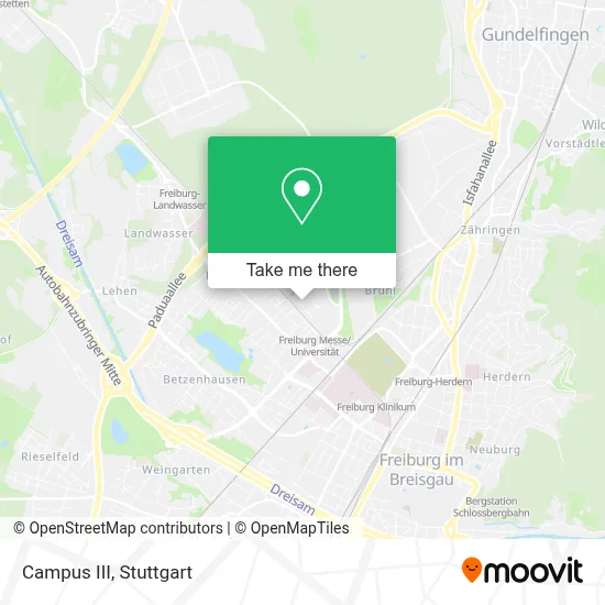 Campus III map