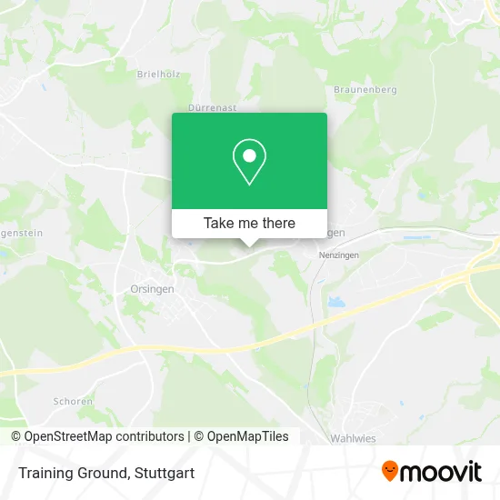 Trainingsplatz map