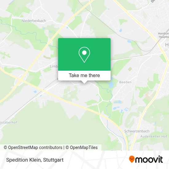 Spedition Klein map