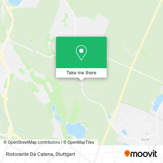 Ristorante Da Catena map