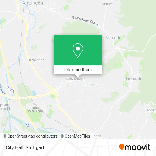 Rathaus map