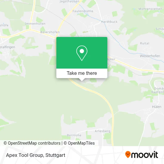 Apex Tool Group map