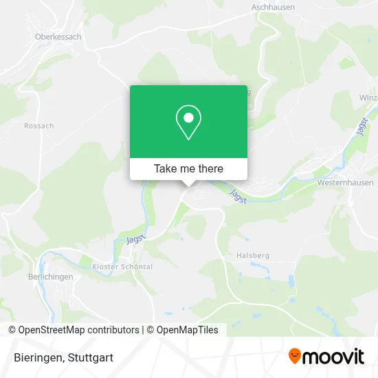 Bieringen map