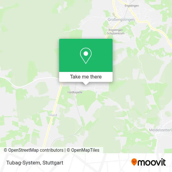 Tubag-System map