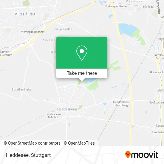 Heddesee map