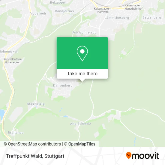 Treffpunkt Wald map