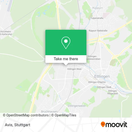 Avis map