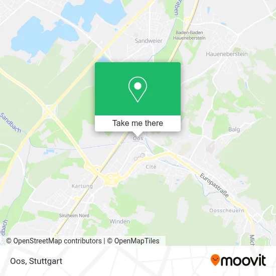 Oos map