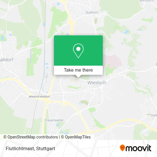 Flutlichtmast map