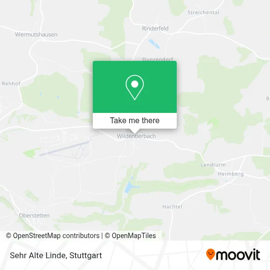 Sehr Alte Linde map