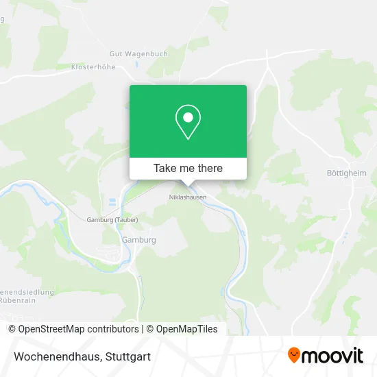 Wochenendhaus map