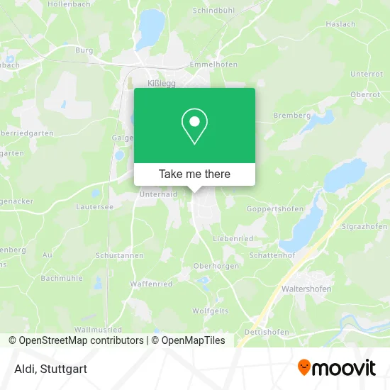 Aldi map