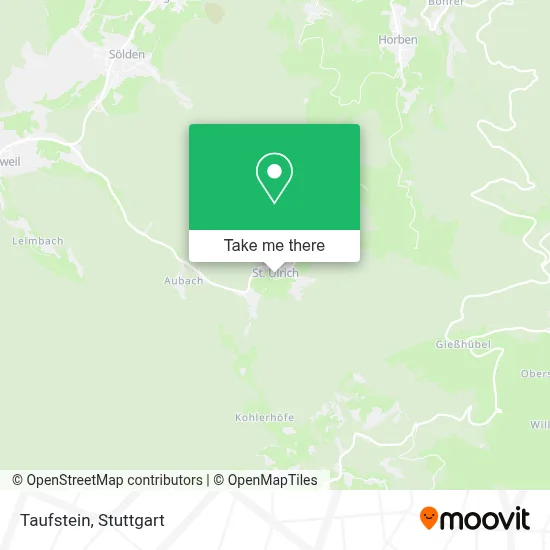 Taufstein map